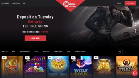 cobra casino promo code
